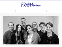 Tablet Screenshot of frohsinn.net